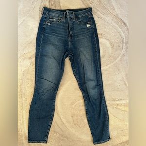 Ultra High Rise Gap Skinny Jeans